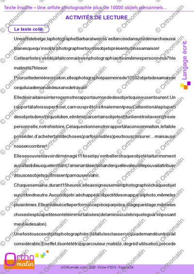 Page 6 de la fiche