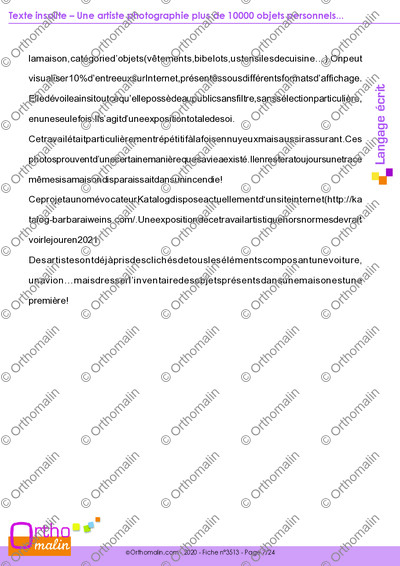 Page 7 de la fiche