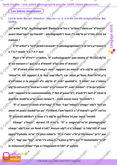 Page 8 de la fiche