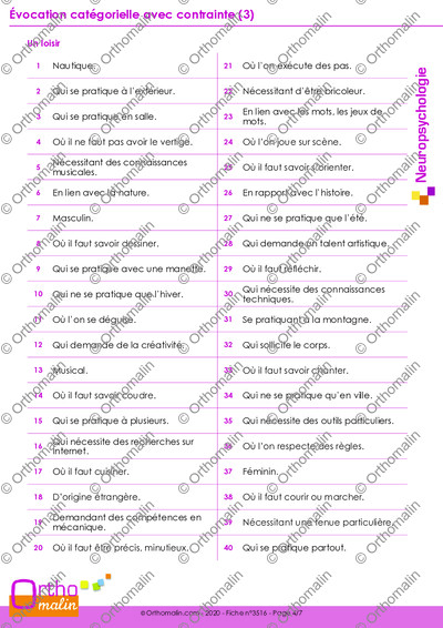 Page 4 de la fiche