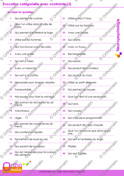 Page 5 de la fiche