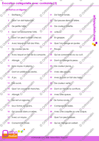 Page 6 de la fiche