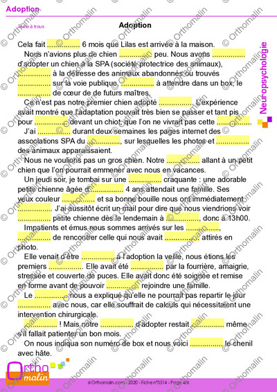 Page 4 de la fiche