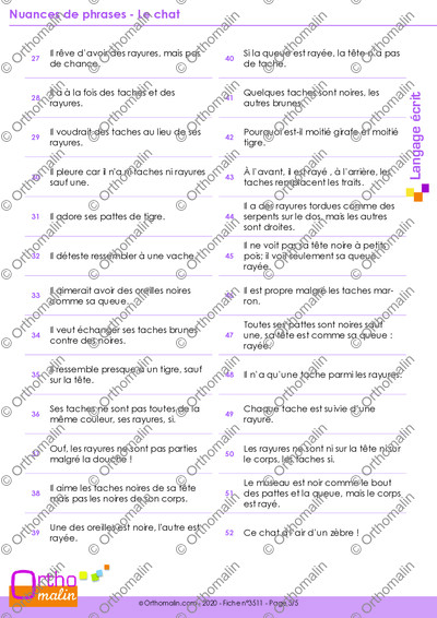 Page 5 de la fiche