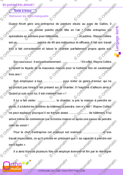 Page 13 de la fiche