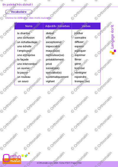 Page 17 de la fiche
