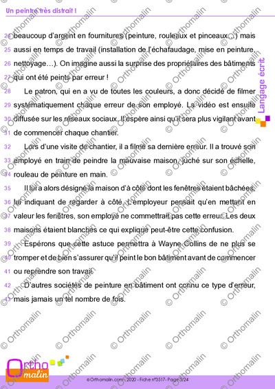 Page 3 de la fiche
