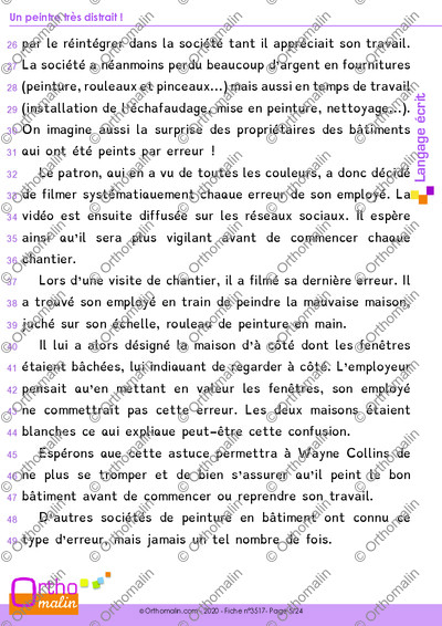 Page 5 de la fiche