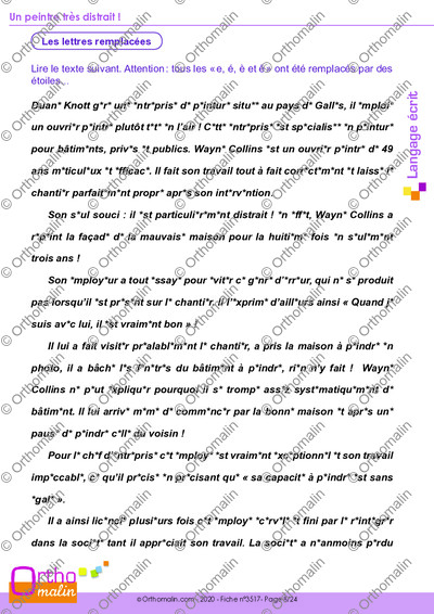 Page 8 de la fiche