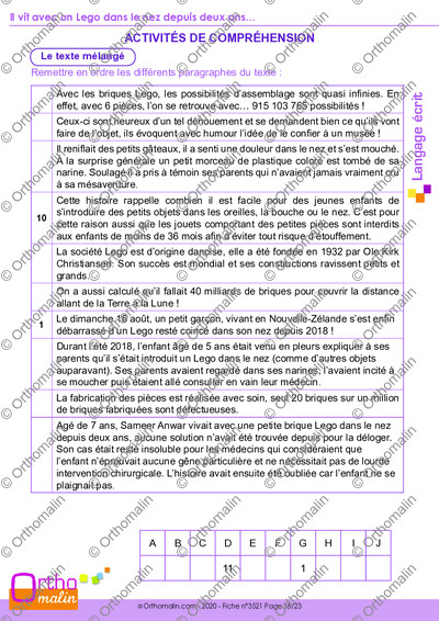Page 18 de la fiche