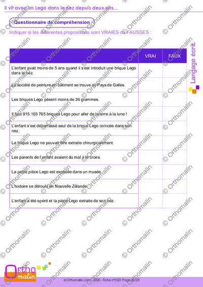 Page 20 de la fiche
