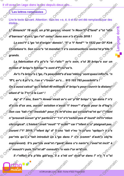 Page 8 de la fiche