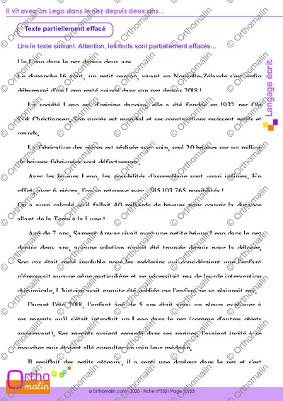 Page 10 de la fiche