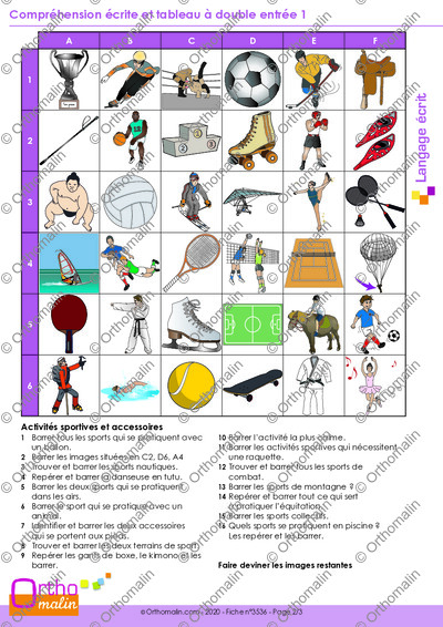 Page 2 de la fiche