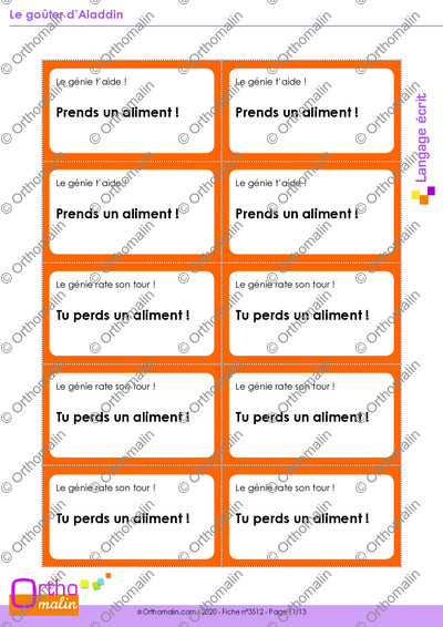 Page 11 de la fiche