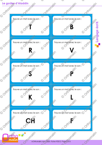 Page 13 de la fiche