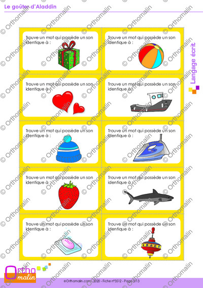 Page 5 de la fiche