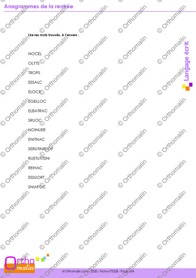 Page 4 de la fiche