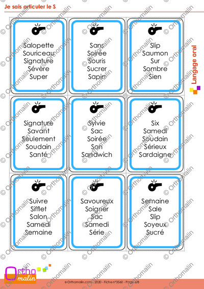 Page 6 de la fiche
