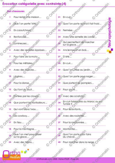 Page 3 de la fiche