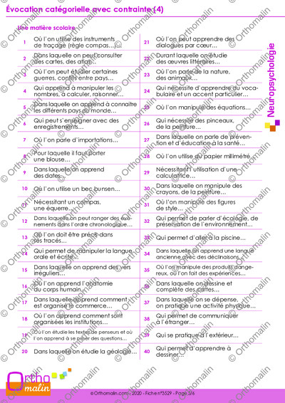 Page 5 de la fiche