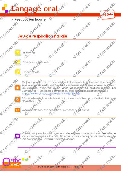 Page 1 de la fiche