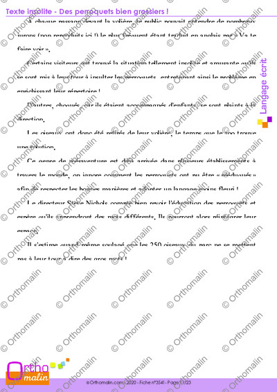 Page 11 de la fiche