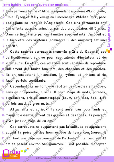 Page 4 de la fiche