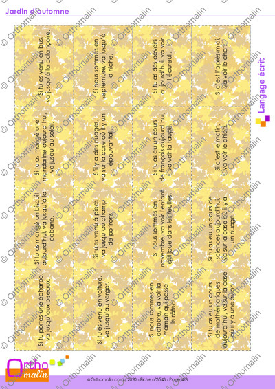 Page 4 de la fiche
