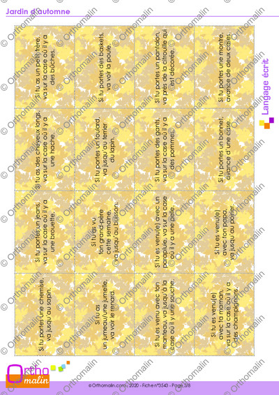 Page 5 de la fiche