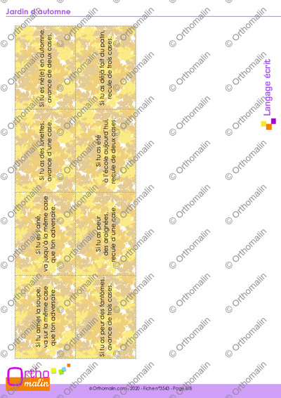 Page 8 de la fiche