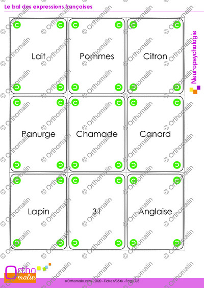 Page 7 de la fiche