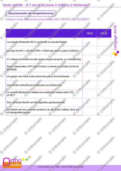 Page 21 de la fiche