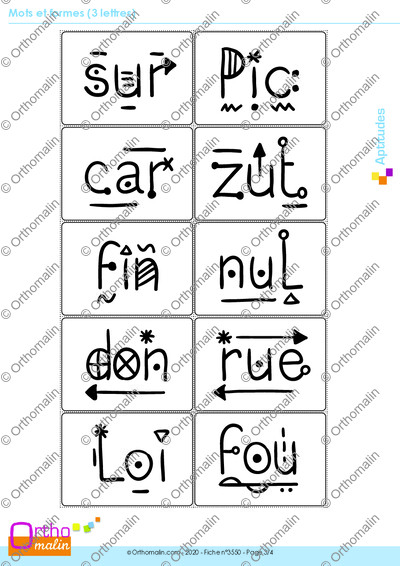 Page 3 de la fiche