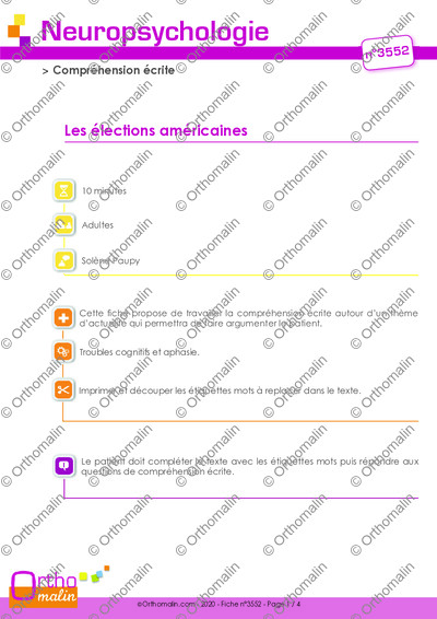 Page 1 de la fiche