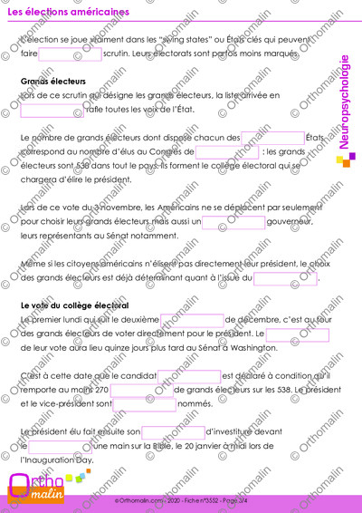 Page 3 de la fiche