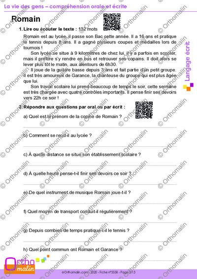 Page 5 de la fiche