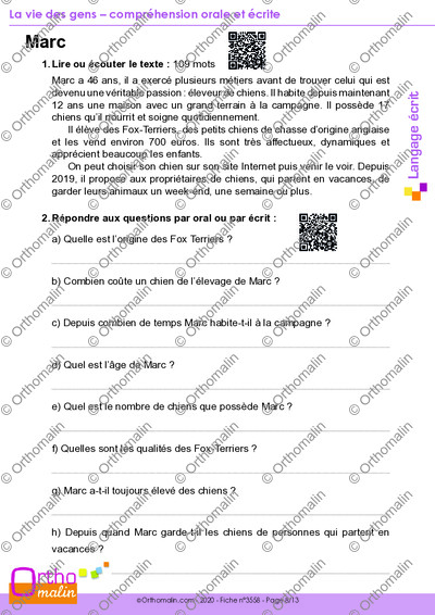 Page 8 de la fiche
