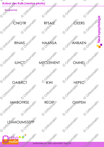 Page 6 de la fiche