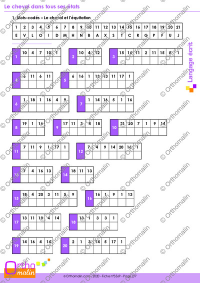 Page 2 de la fiche