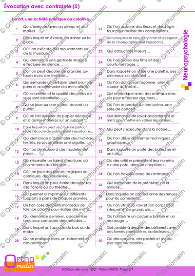Page 6 de la fiche