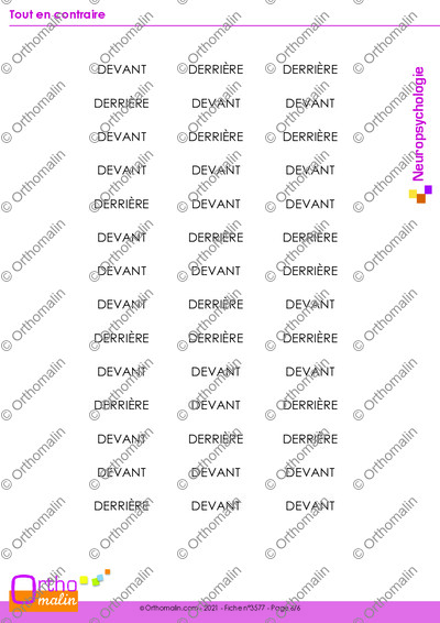 Page 6 de la fiche
