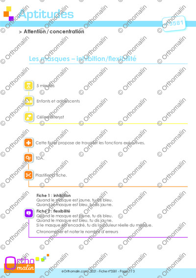 Page 1 de la fiche