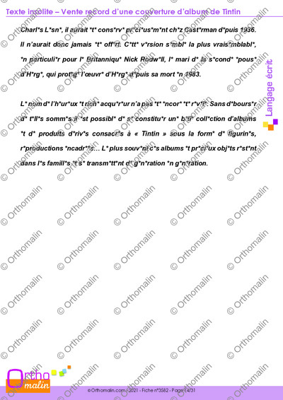 Page 14 de la fiche