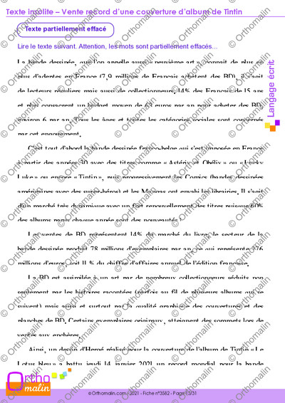 Page 15 de la fiche