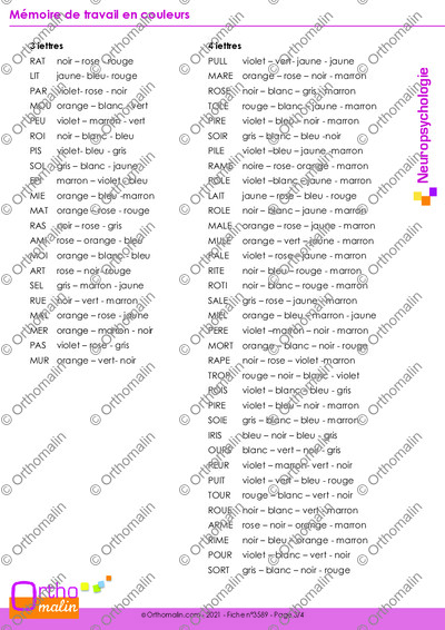 Page 3 de la fiche