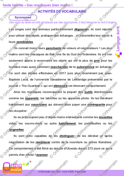 Page 16 de la fiche