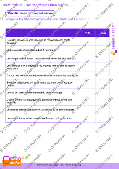 Page 21 de la fiche