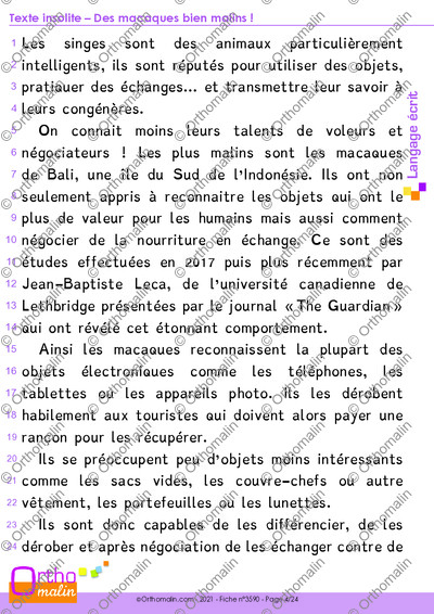Page 4 de la fiche