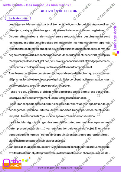 Page 7 de la fiche